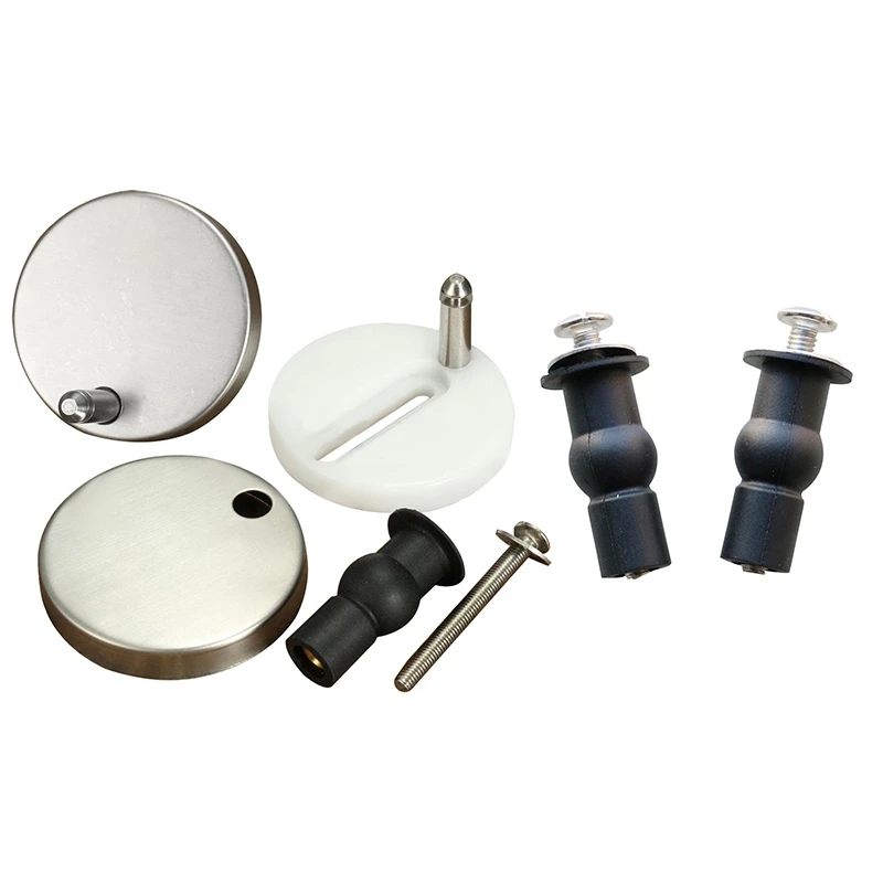 2 шт. винты для сиденья унитаза Топ фиксатор петля пакет и 2x крепежные отверстия