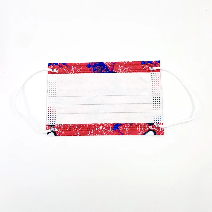 Одноразовые Детские маски для лица от пыли трехслойные фильтрующие из