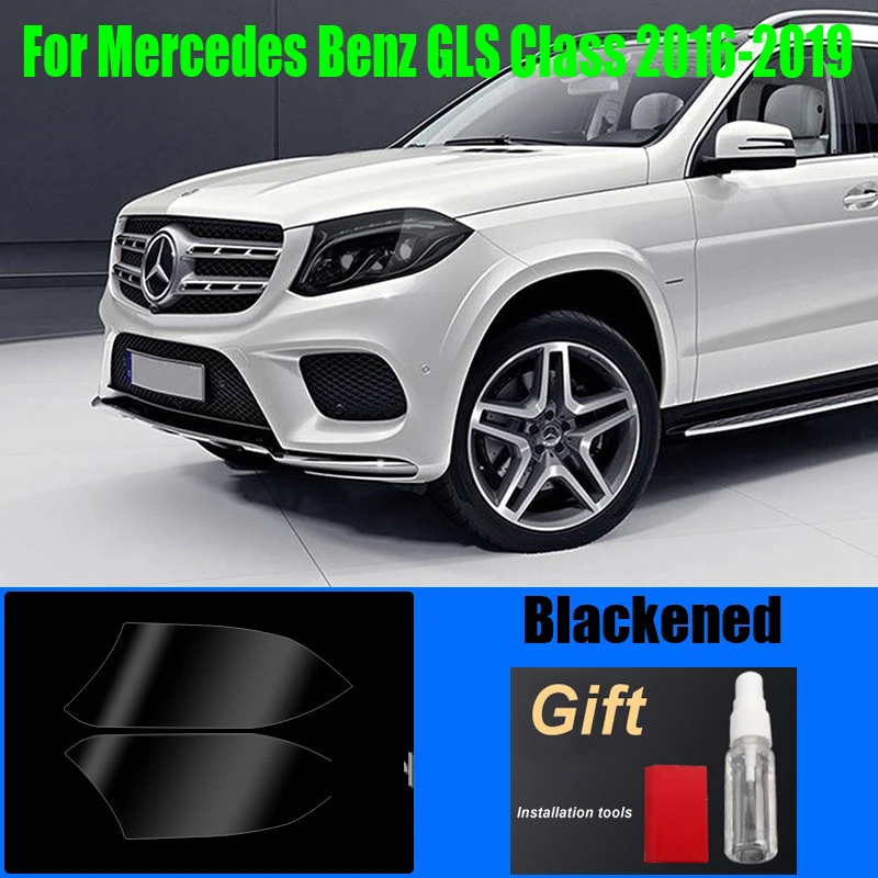 

TPU Headlights Film For Mercedes Benz GLS Class 2016-2019 Car Tint Black Transparent Protective Stickers Exterior Accessories