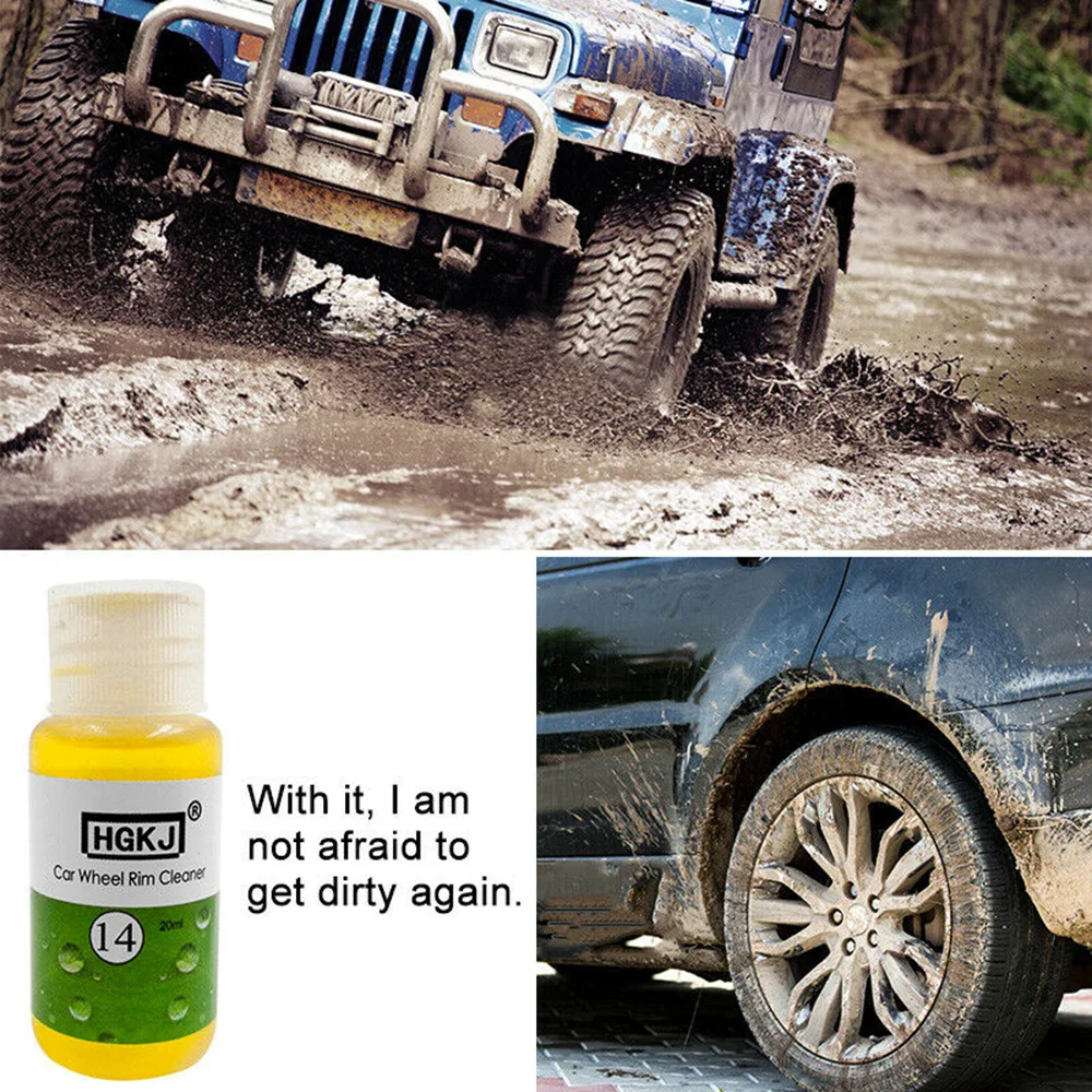 

Car Rim Cleaner Detailing Liquid Supplies Washing Cleaning Tool Durable
