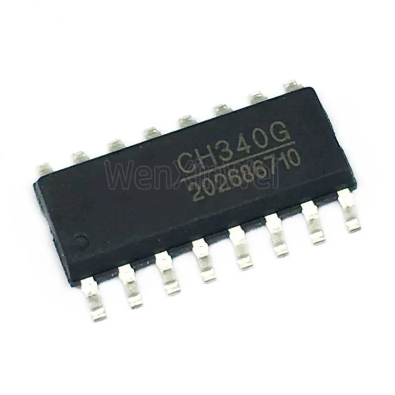 5 шт./лот CH340G SOP16 CH340 340G SOP-16 USB для чипа последовательного порта