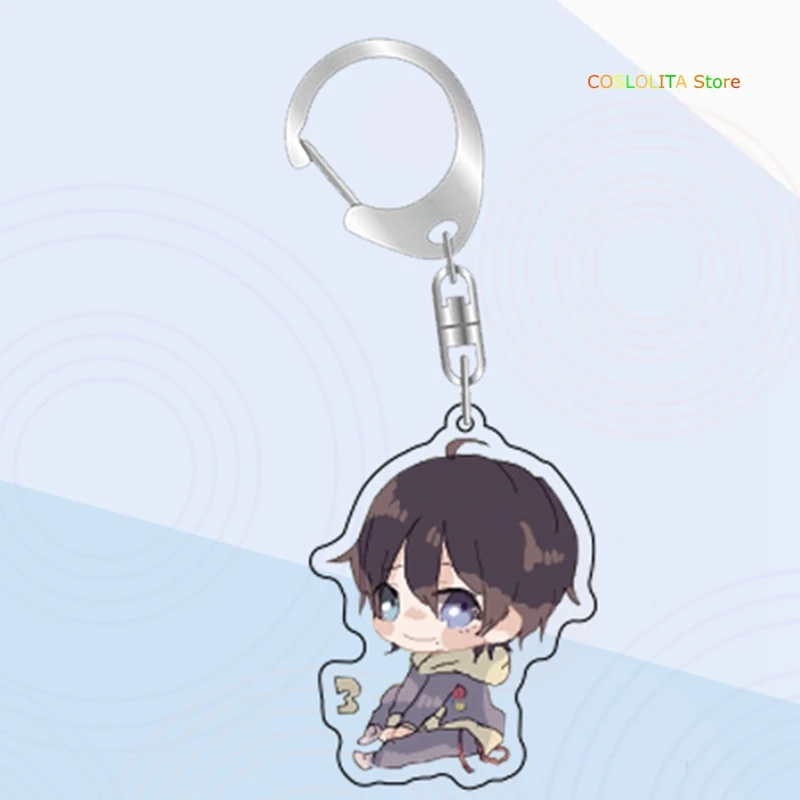Anime Division Rap Battle Hypnosis Mic Cute Keychain Collection Cartoon Keyrings School Bag Itabag Pendant Xmas Gifts | Тематическая