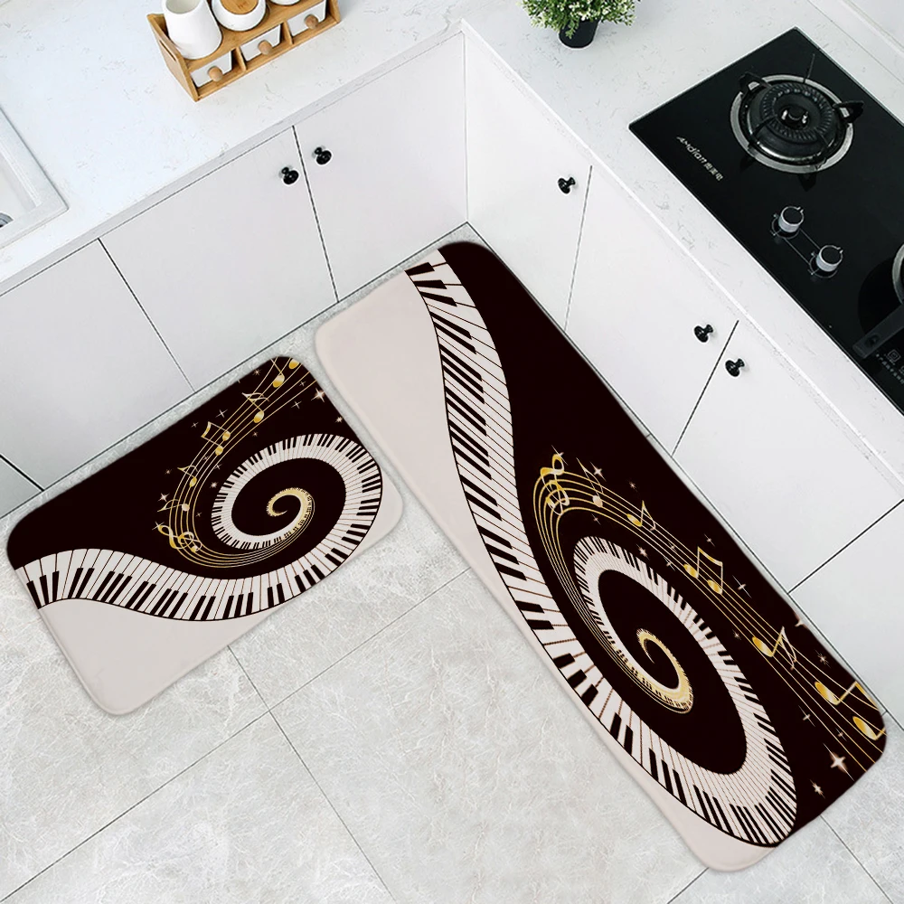 Silstar Tex музыкальные дверные коврики для пианино простой стиль противоскользящий