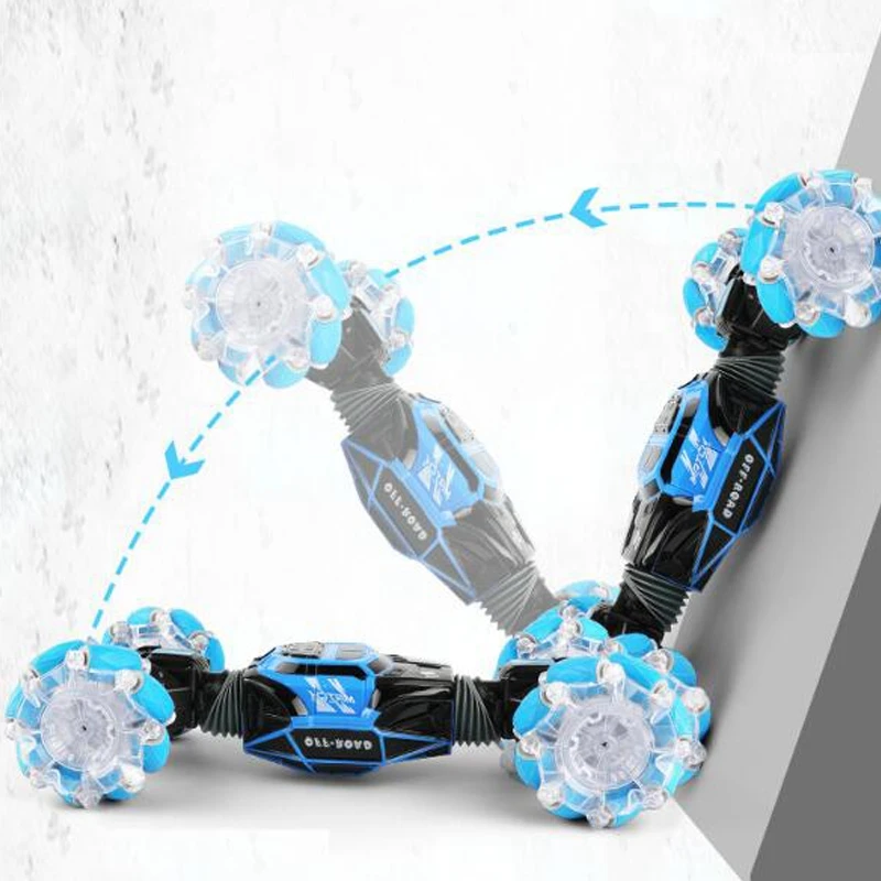 

RC Stunt Car, 4WD 2.4GHz Remote Control Sensor Toy Cars, Double Sided Rotating Off Road Vehicle 360 degree Flips