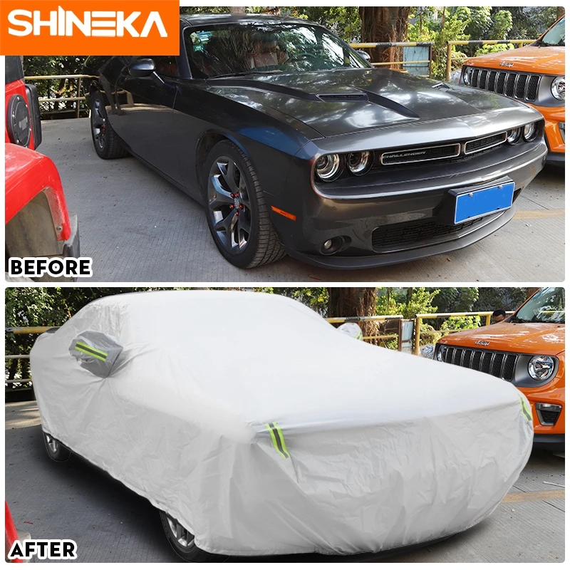 Автомобильный чехол SHINEKA для автомобиля на заказ Dodge Challenger 2010-2020 ультралегкий