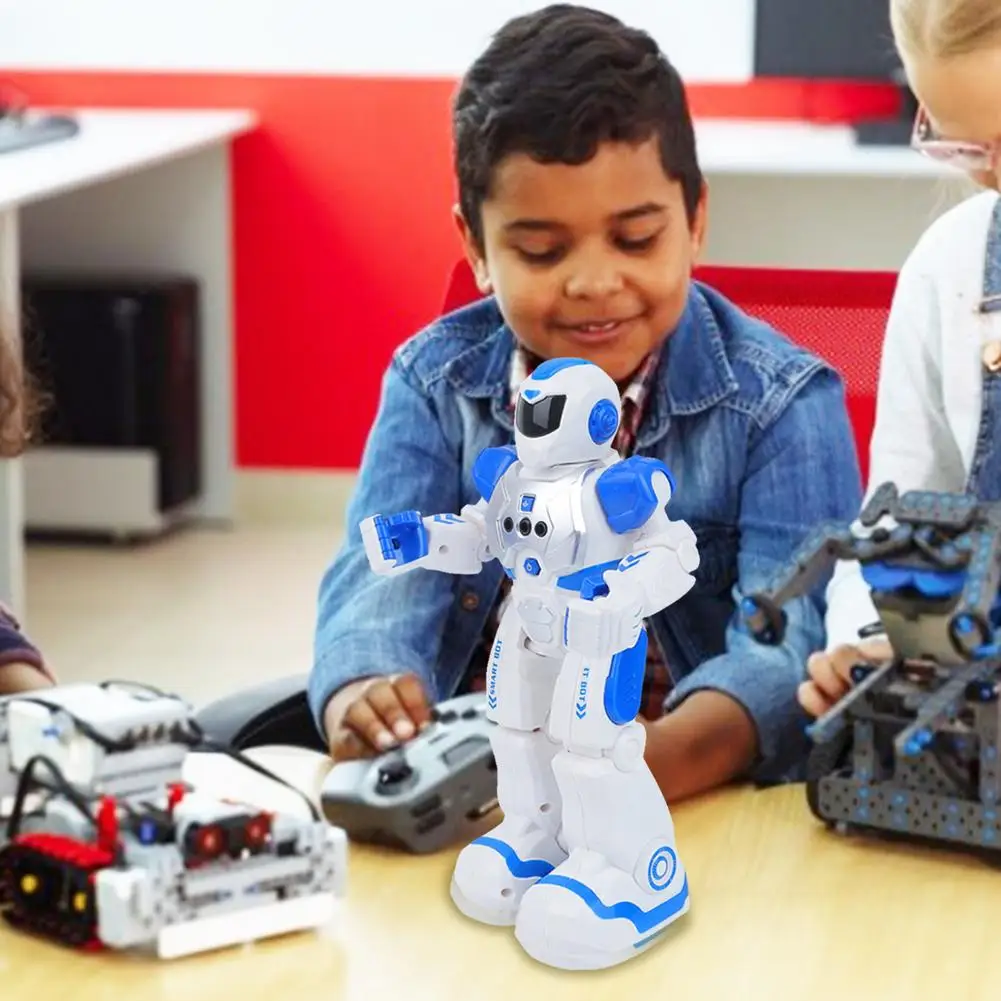 

Robot Toy Singing, Sliding, Automatic Demonstration, Gesture-sensitive Remote Control Robot Toy For Children Over 6 Years Old