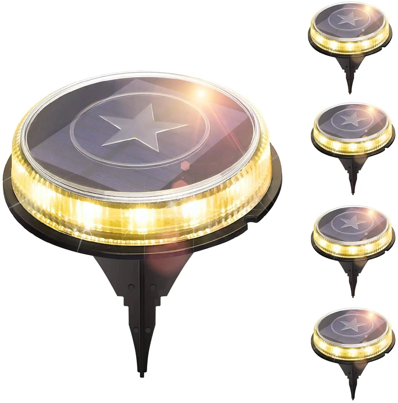 

Фонари Наземные Солнечные, 16 светодиодов, IP66, водонепроницаемые