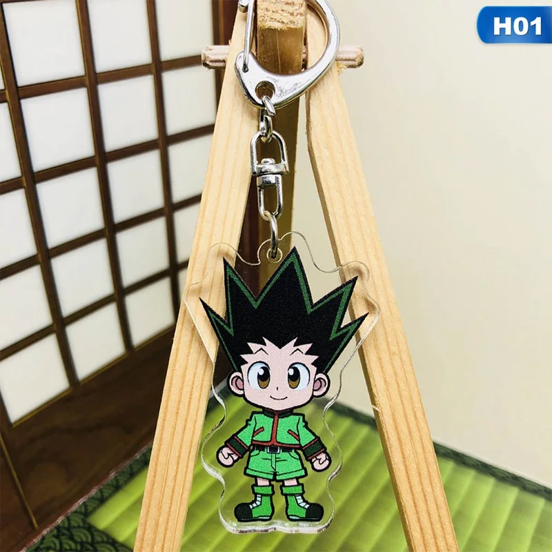 Новый аниме охватывающий полноценный охотник акриловый брелок Модный милый