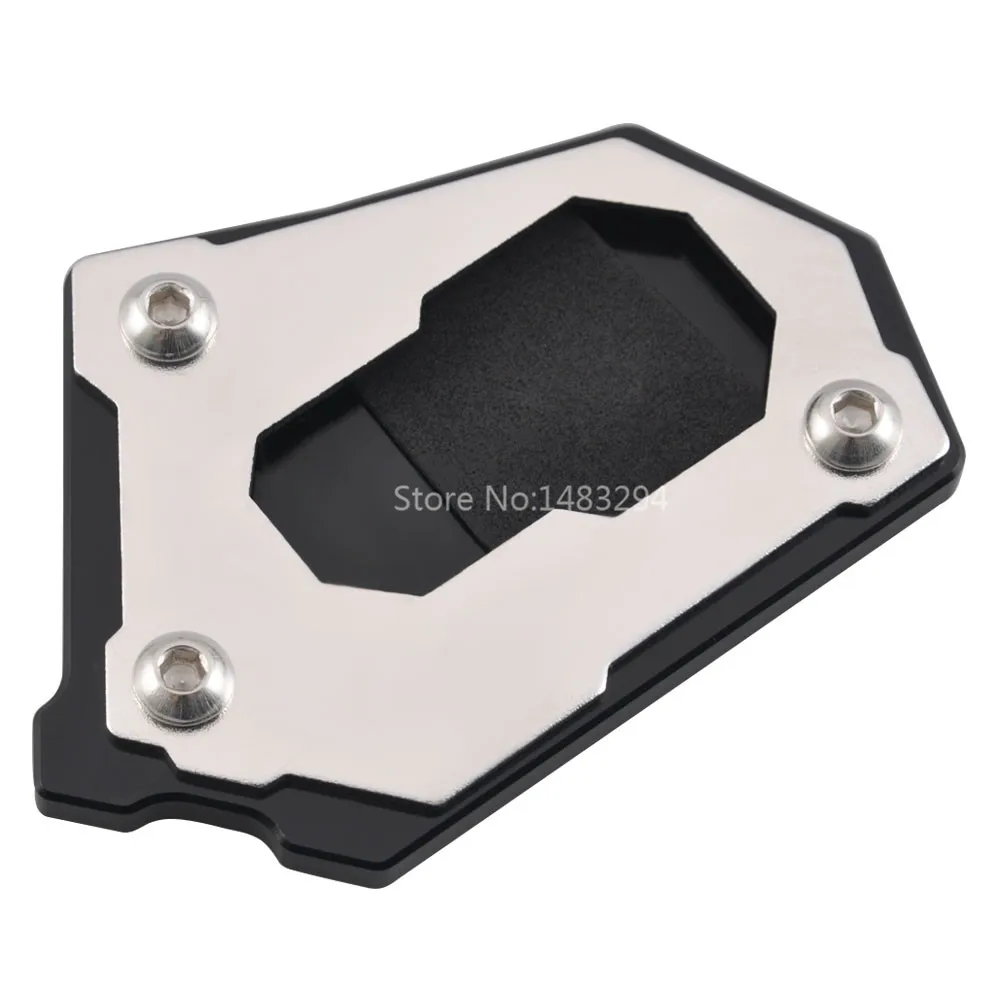 

Motorcycle Side Stand Extension Kickstand Foot Pad Support Plate For BMW R1200GS R 1200GS LC AdV Models Aluminum