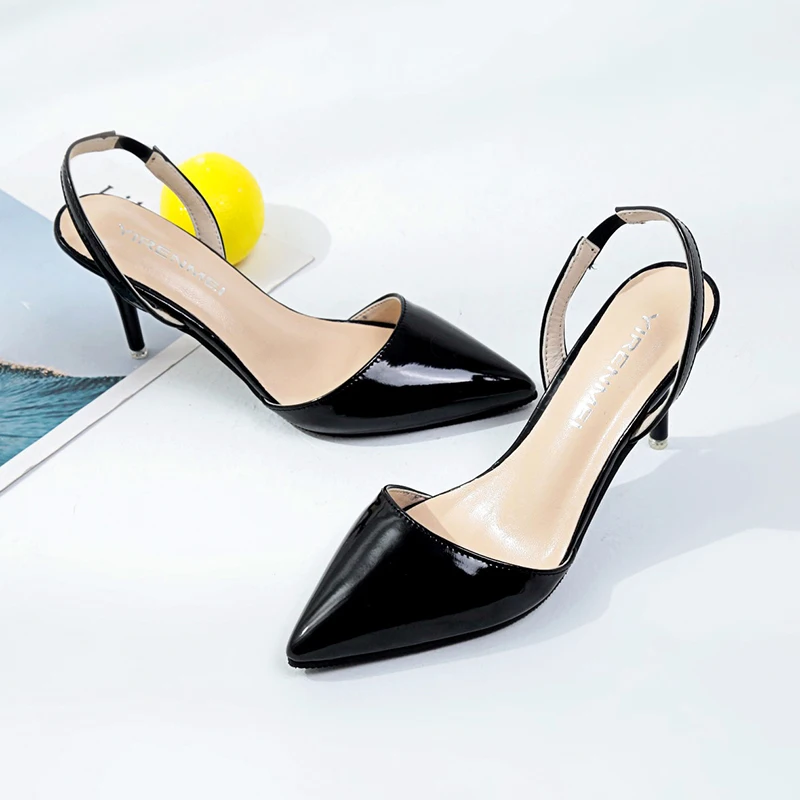 Лидер продаж 2020 модная женская обувь туфли лодочки с острым носком из