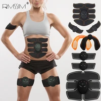 2020 ems wireless muscle stimulator abdominal toning belt muscle toner body muscle fitness trainer for abdomen arm leg unisex