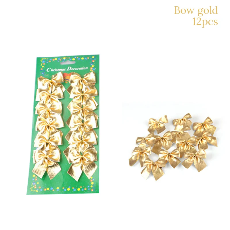 12pcs bow 4/30 шт. белый Пластик поддельные Снежинка Подвески для рождественской вечеринки Подвески год Рождественская елка украшения вечерние украшения для носа - Цвет: 12pcs bow