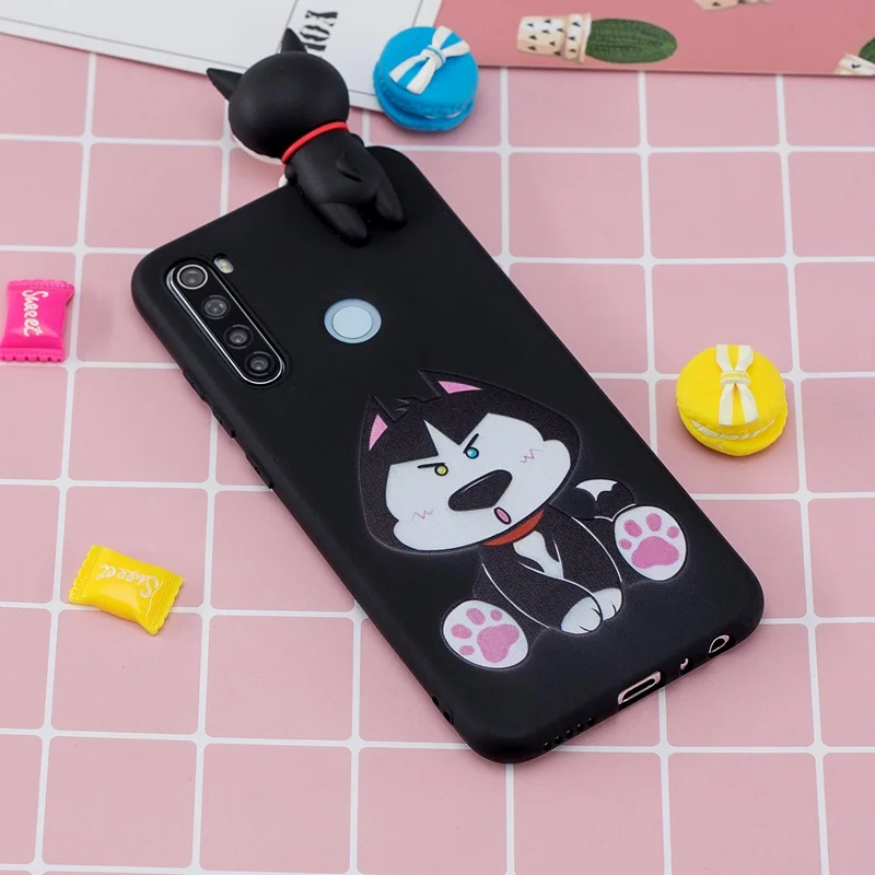 3D игрушки силиконовые для Xiaomi Redmi Note 8 чехол Redmi Note 8 Pro 8T 8A конфеты Мягкий мультфильм Redmi Note 8 чехол Redmi Note 8 Pro Чехол