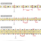 СВЕТОДИОДНАЯ лента SMD 2835, 12 В постоянного тока, гибкая неоновая Светодиодная лента для украшения телевизора, светящаяся неоновая лента