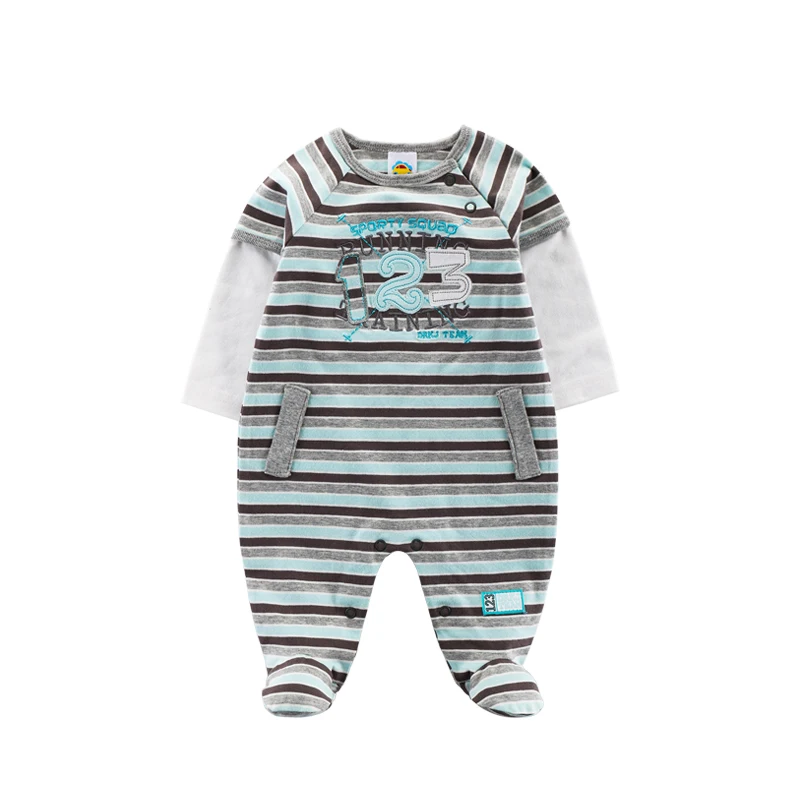 Детский слитный комбинезон детская хлопковая одежда для скалолазания осенняя