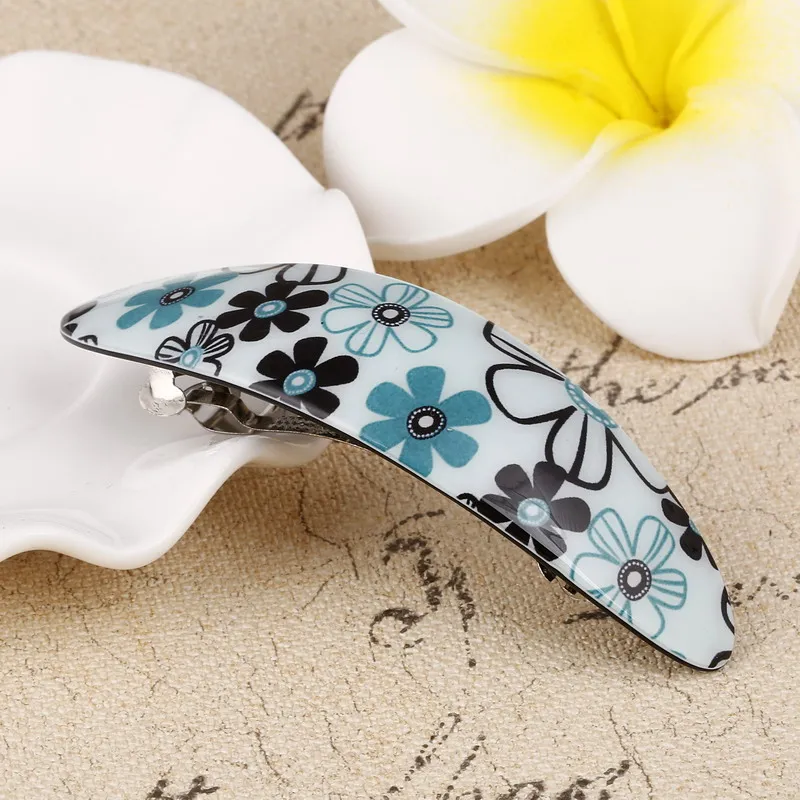 Высокое качество гладкий цветок Звезда Сердце Форма Patining заколка для волос