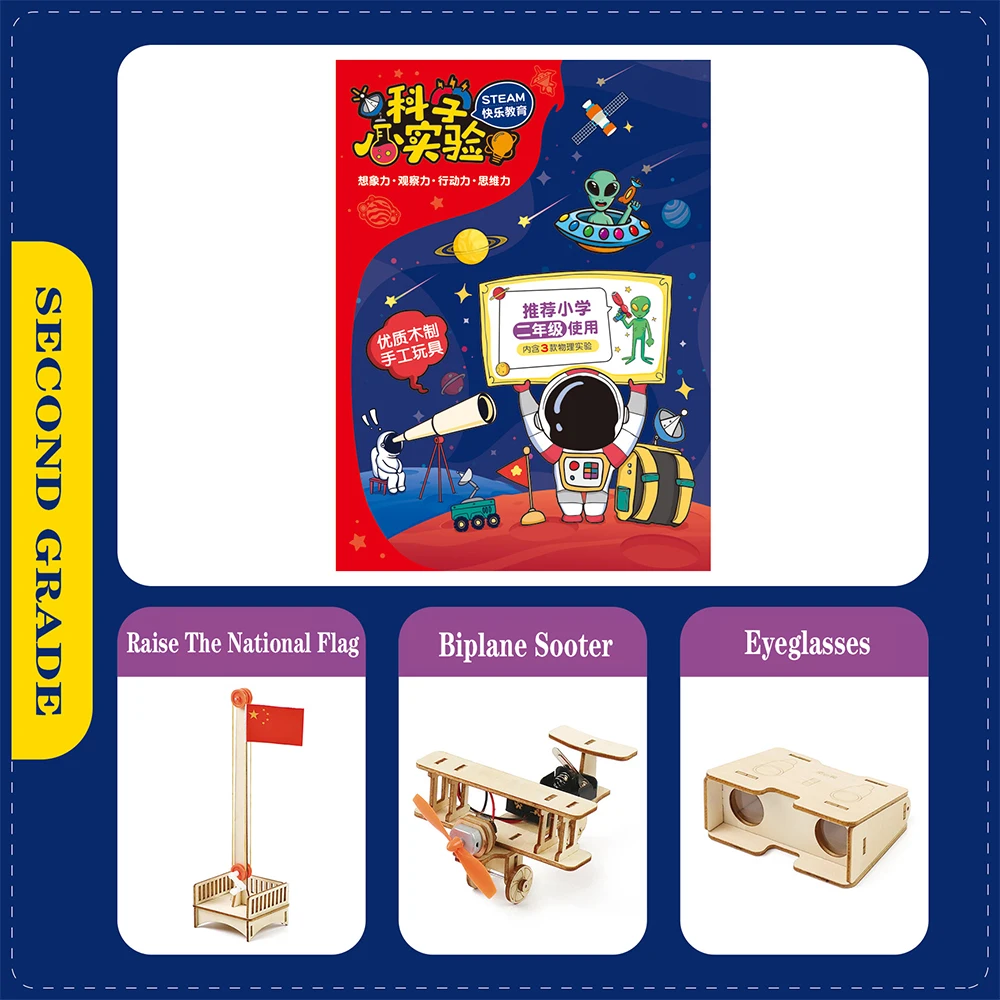 

Hahowa Educational Toys For Kindergarten Stem Electronics Diy Children Science Kids Education Interactive Child Toy Gifts