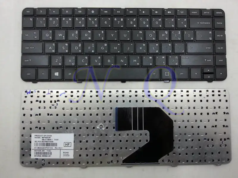 Новая Оригинальная тайская клавиатура для HP424 G1 240 241 245 246 250 255 G0 646125-281 698694-281 |