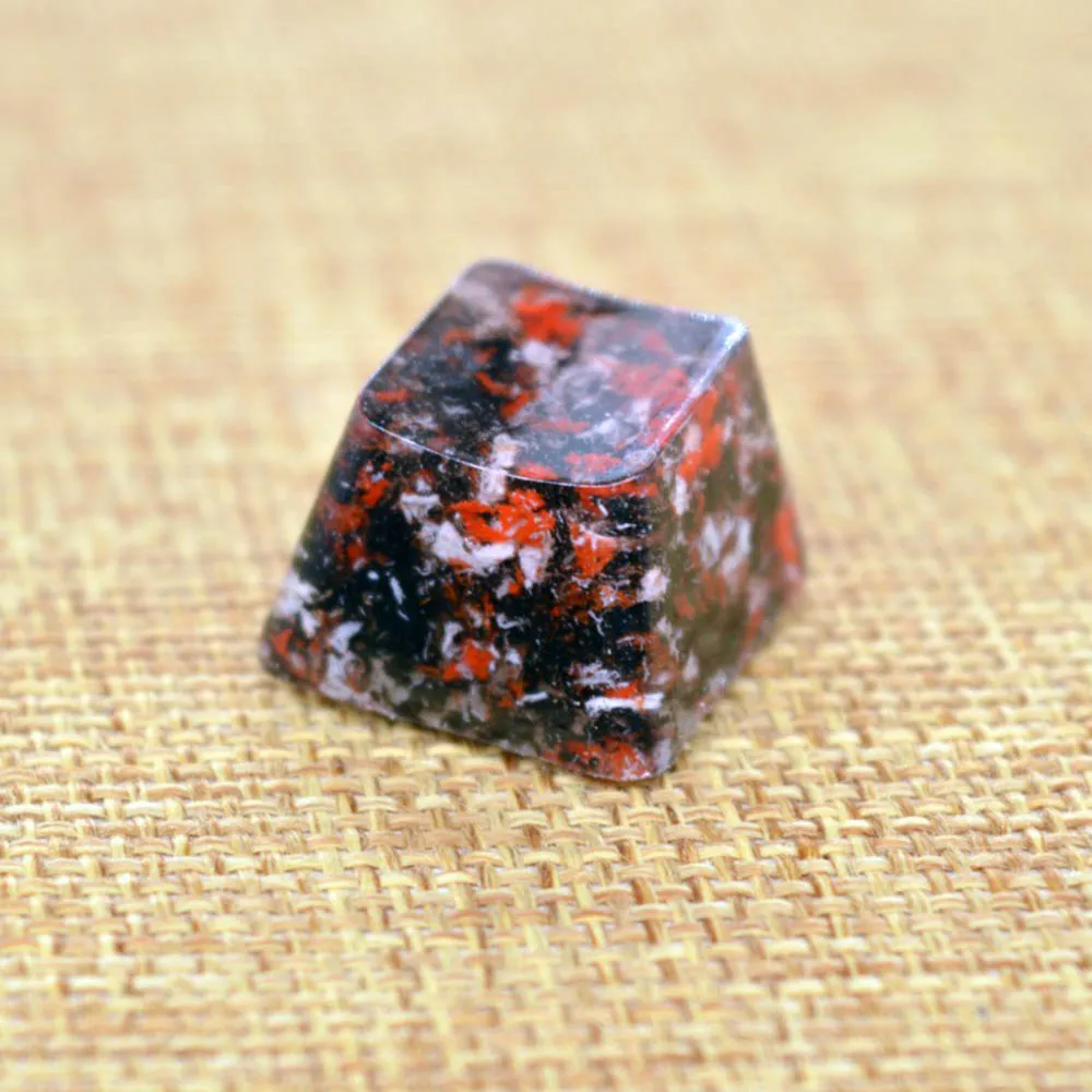 DIY Ручная подсветка колпачок для ключа из смолы вишневого переключателя