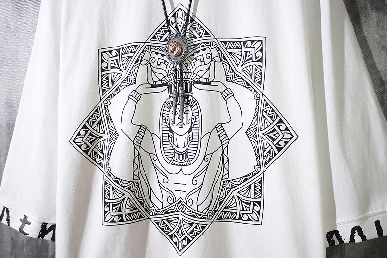 Футболка мужская с принтом граффити повседневная тенниска в стиле хип хоп модная