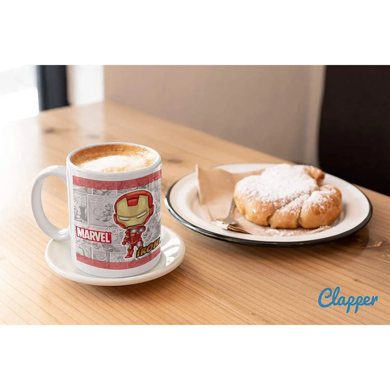 Чашка с хлопушкой Железный человек. Кофейная чашка Супергерои Марвел | Дом и сад