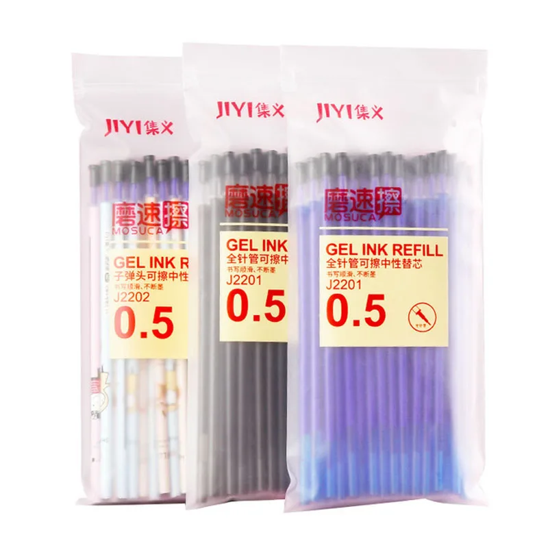 

Sharkbang 0.5mm Erasable Gel Ink Refills Super Value Pack Needle Pen Black/Blue Writing Pen For Kids School Stationery Supplies