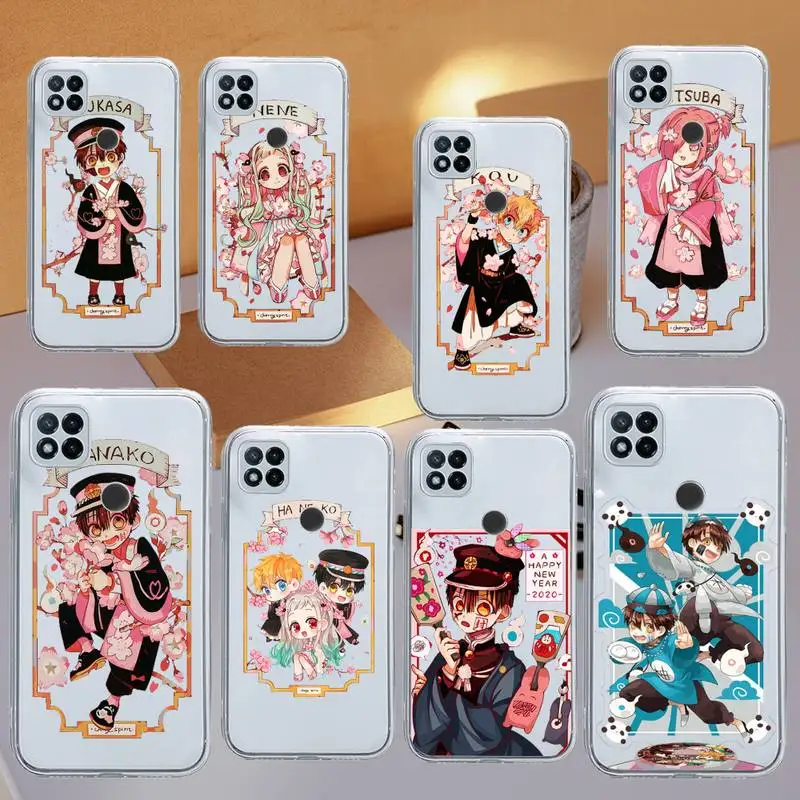 

Toilet Bound Hanako Kun anime Phone Case Transparent for Xiaomi redmi note 5 7 8 9 10 11 t S A lite pro high quality funda
