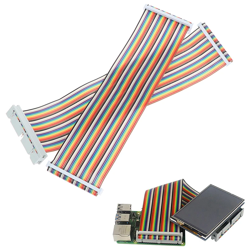 

Raspberry Pi 40 Pin GPIO провод-удлинитель для Raspberry Pi 4B/3B GPIO Board