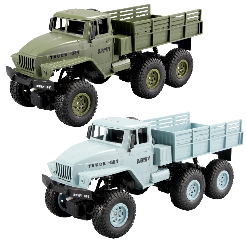 1/16 RC военный грузовик 6 колесный привод дистанционного управления внедорожный Радиоуправляемый автомобиль модель дистанционного управления альпинистская машина детская игрушка подарок
