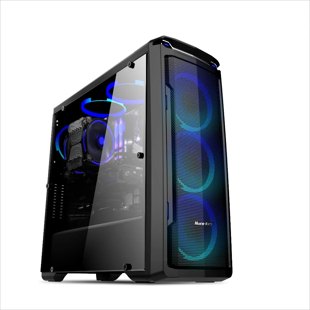 DIY скидка компьютерное оборудование HUANANZHI X79 Материнские платы комплект cpu 2680V2/2690V2 64G ram 500G SSD 2 ТБ HDD 500W PSU GTX1660TI