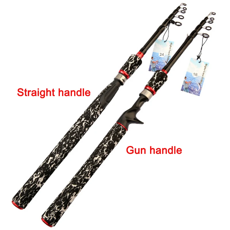 1 8 м-2 7 м стержень карбоновый рыбный полюс телескопическая походная Удочка