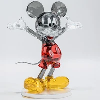 disney mickey mouse crystal blocks table decoration cartoon diy model minnie micro building brick action figures toys