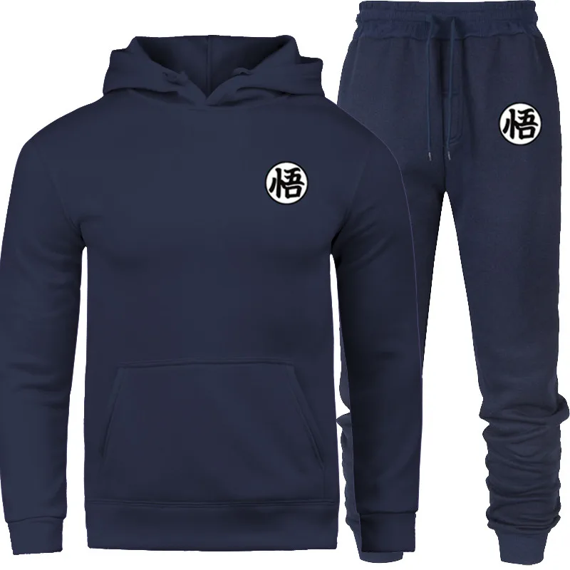 Новейший модный бренд аниме мужские/женские комплекты с капюшоном толстовка Dragon