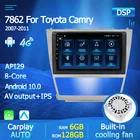 1280*720 HD Android 10,0 для Toyota Camry 40 2006-2011 Автомобильный dvd Плеер с GPS 5G WI-FI BT Радио стерео навигации DSP процессор