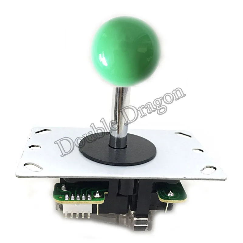 Цена по прейскуранту завода 1 шт. 8 цветов джойстик Sanwa для аркадных игр 5 Pin управление контроллер для игровой автомат для аркад - Цвет: Green