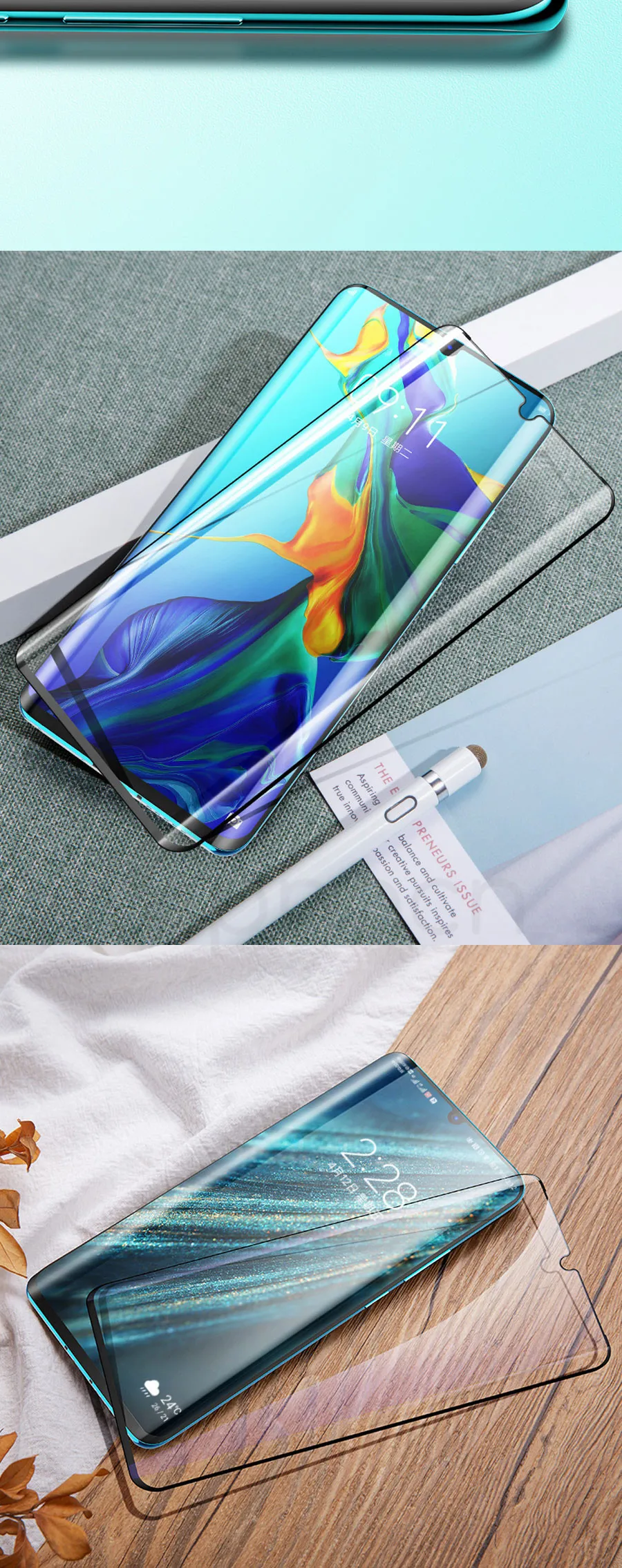 9D стекло на huawei mate 20 10 Pro 9 Lite 20X протектор экрана закаленное стекло для huawei P Smart защитная пленка