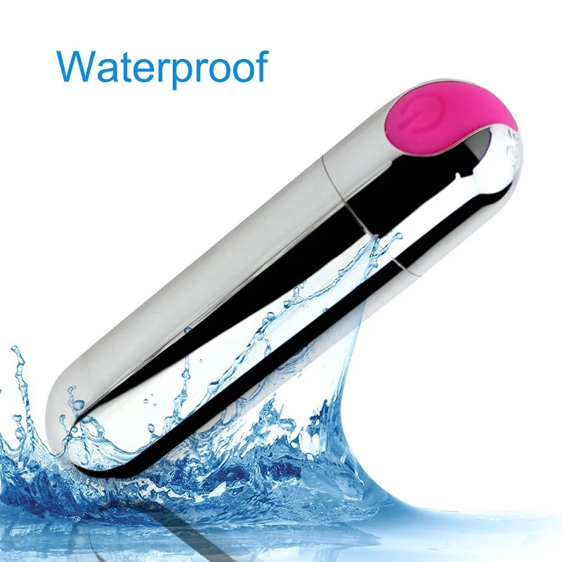 USB Перезаряжаемый мини вибратор 10 скоростей Водонепроницаемый Стимулятор