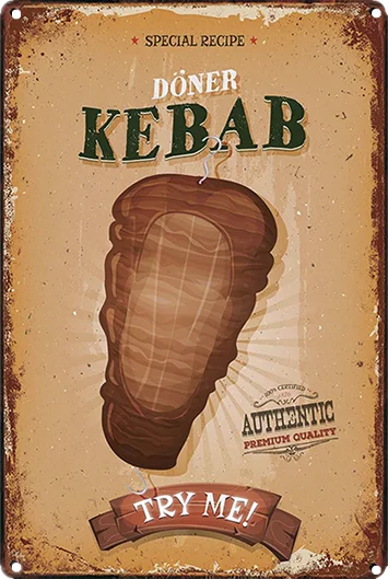 Меню бутерброды мороженое Винтаж металлическая вывеска кухня кафе пекарня магазин Decoracion тарелка настенное искусство фермерский дом Декор