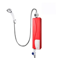 electric water heater 220v 3000w instant tankless water heater indoor water heating for shower kitchen bathroom eu plug