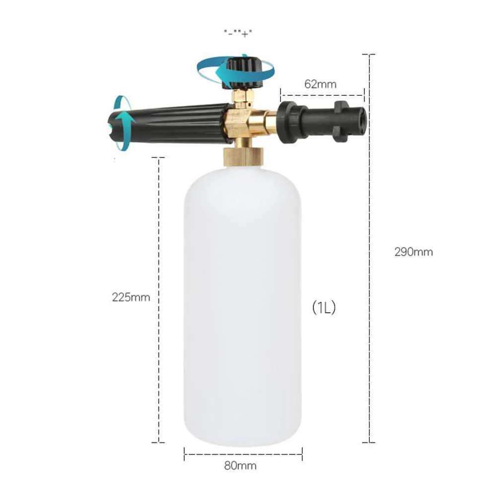 

High Pressure Foam Gun Car Washer Deep Cleaning Gun Dust Remover Automobiles Water Gun For Karcher K2/K3 Cleaning Tool