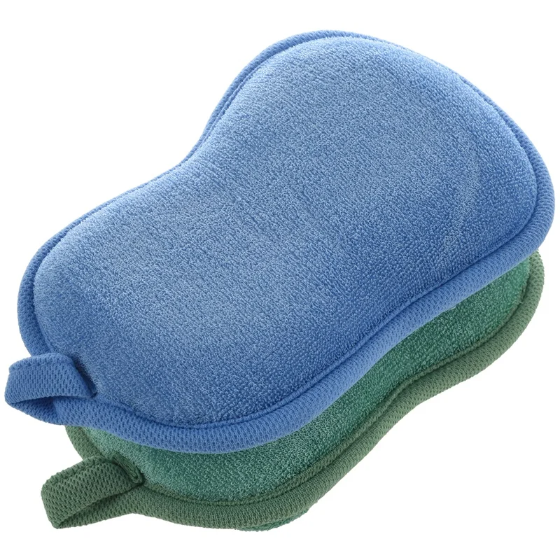 BabaMate натуральный бамбук детские мочалка-2 шт. в упаковке-очень мягкий и