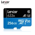 Карта памяти Lexar 633x256 ГБ Micro SD, 128 ГБ, 512 ГБ, высокая скорость до 95 мс, 64 ГБ, класс 10, TF-карта, 32 ГБ, флеш-карта для планшета