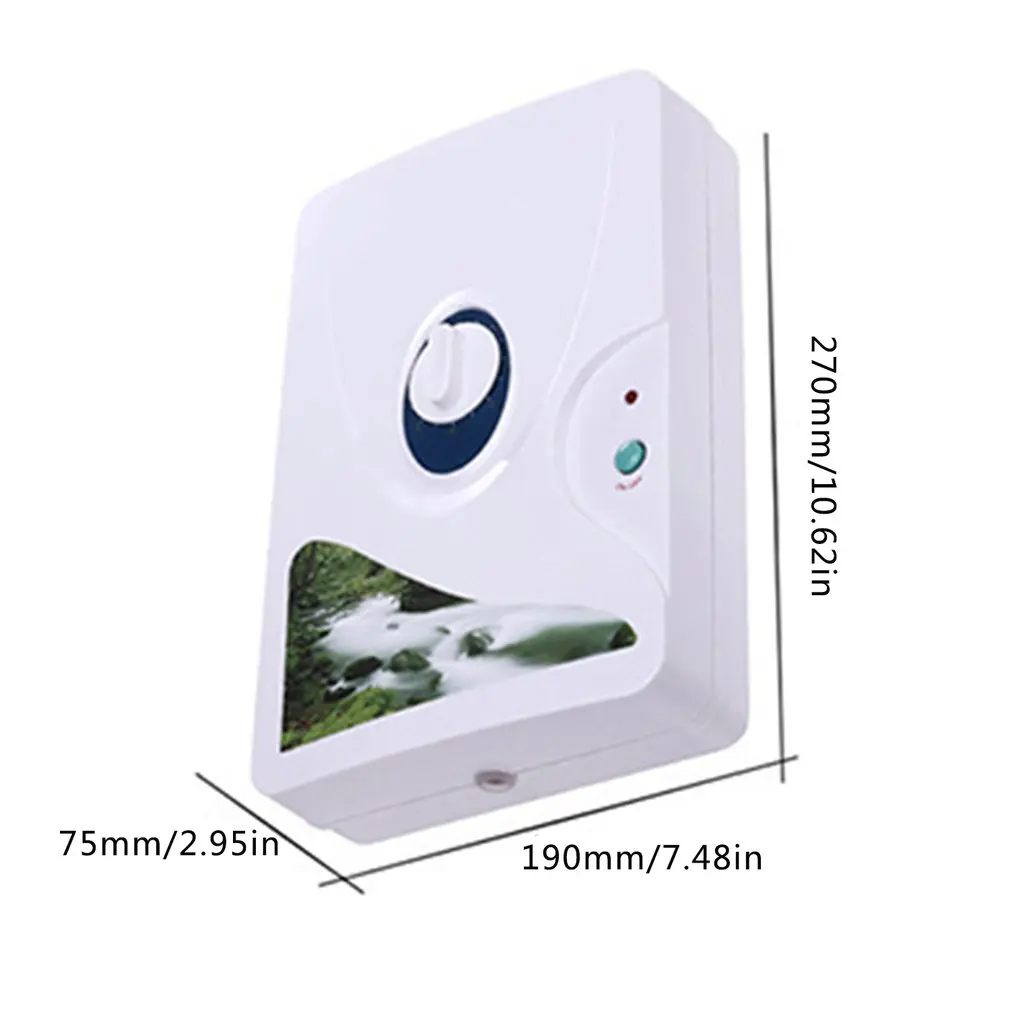 

Practical Ozone Generator Ozonizer Ionizer O3 Timer Air Purifiers Vegetable Oil Fresh Meat Purify Air Water