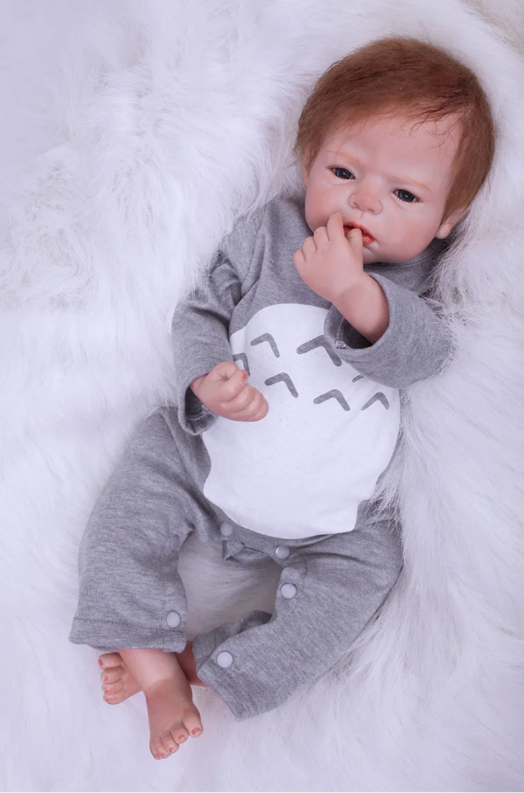 55 см Reborn Baby Doll детские мягкие Rotocast куклы Моделирование детские мягкие красивые куклы игрушки резиновые Reborn игрушки для детей