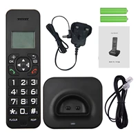 d1002b cordless phone with answering machine caller idcall waiting 1 6 inch backlight lcd 3 lines screen display batteries