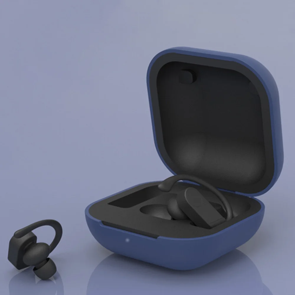 Силиконовый защитный чехол TWS чехол для наушников совместимый с Beats Powerbeats Pro гарнитура беспроводной защитный чехол для наушников