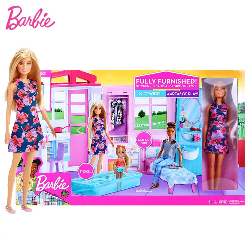 Набор для куклы Барби и дома семейный кухонный праздничный домик Подарочная