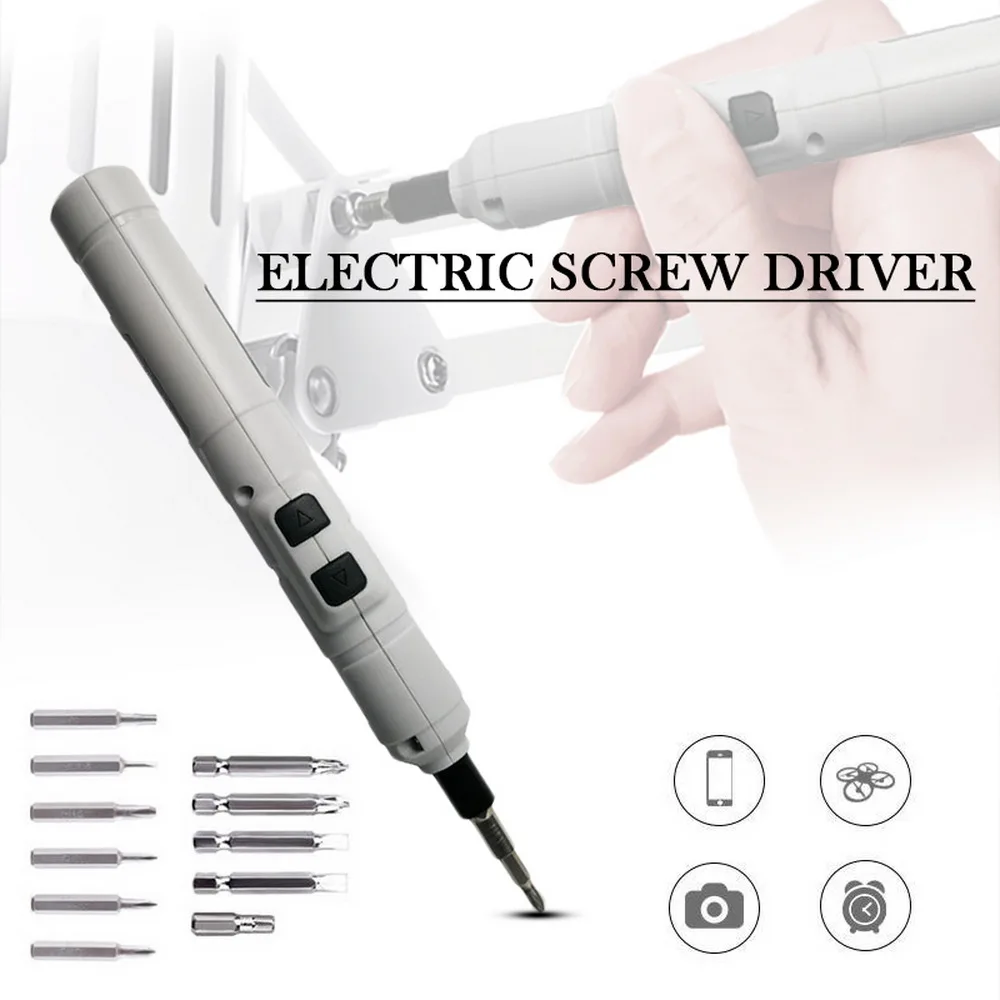 Мини Электрическая отвертка электроинструменты 3 6 В перезаряжаемая