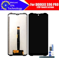 6 22 inch doogee s96 pro lcd displaytouch screen digitizer assembly 100 original lcdtouch digitizer for doogee s96 protools
