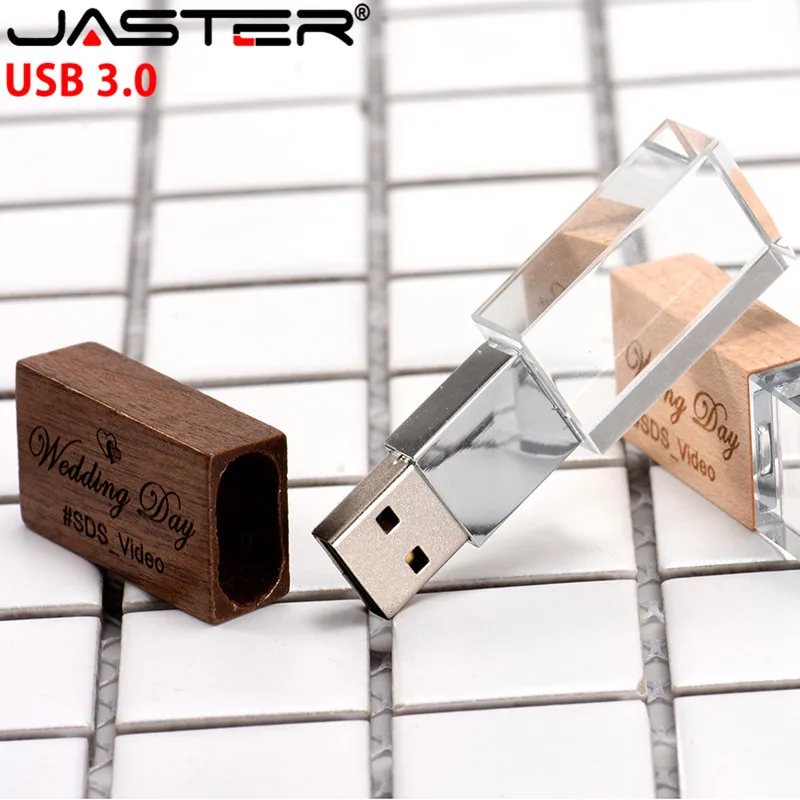 JASTER Высокоскоростной USB 3 0 с бесплатным логотипом на заказ свадебная фотография